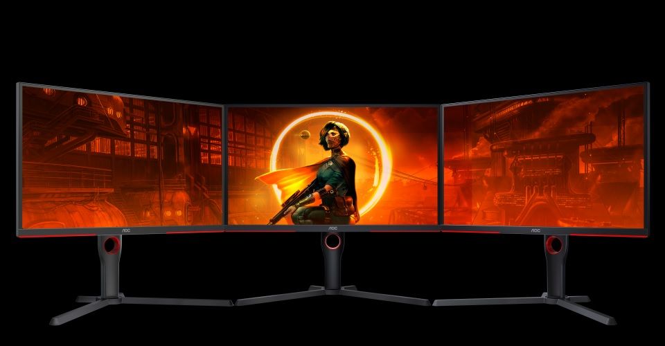 AOC 25G3ZM FHD 240Hz VA 25-inch Gaming Monitor - Black/Red Feature 6