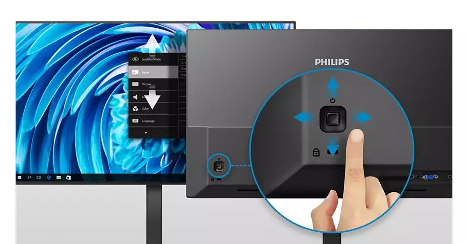 Philips 27E1N5800E 16:9 4K UHD 60Hz IPS 27-inch Monitor - Black Feature 5