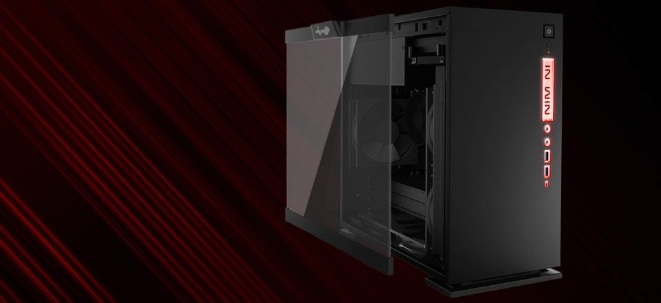 InWin 301C mATX Mini Tower Case - Black Feature 3