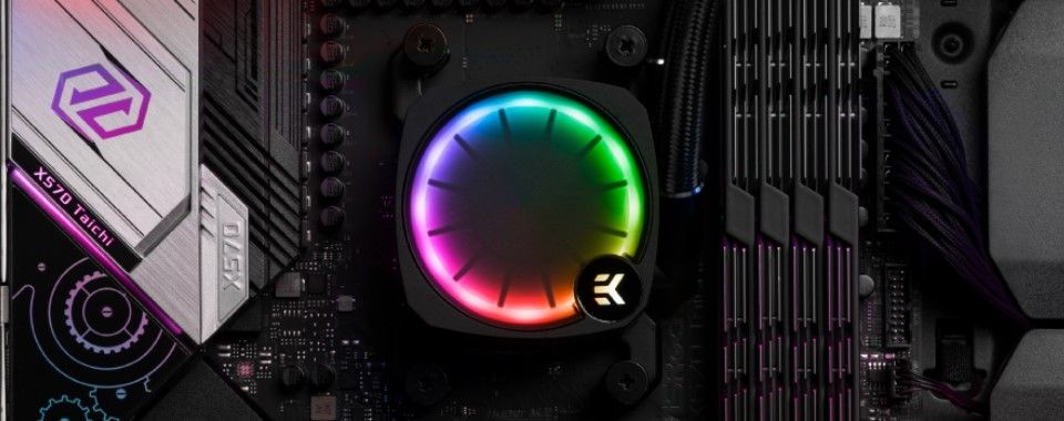 EK-Nucleus CR360 Lux D-RGB AIO Liquid CPU Cooler Feature 1