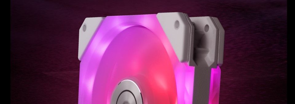 EK Quantum Impulse D-RGB 120mm Fan - White Feature 4