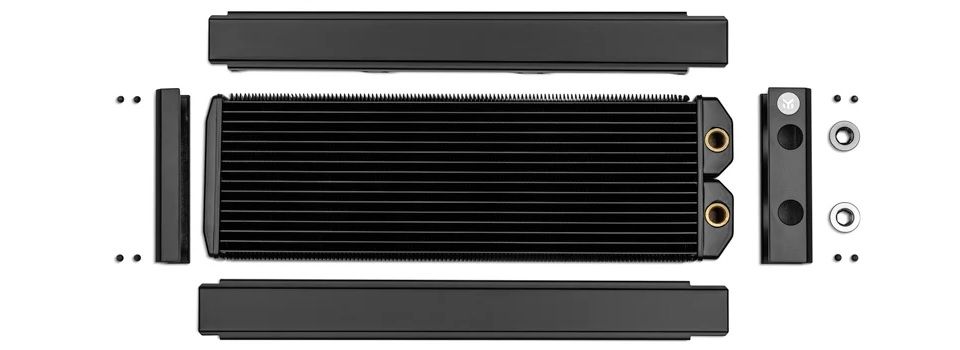 EKWB EK-Quantum 240mm Surface P240 Radiator - Black Edition Feature 4