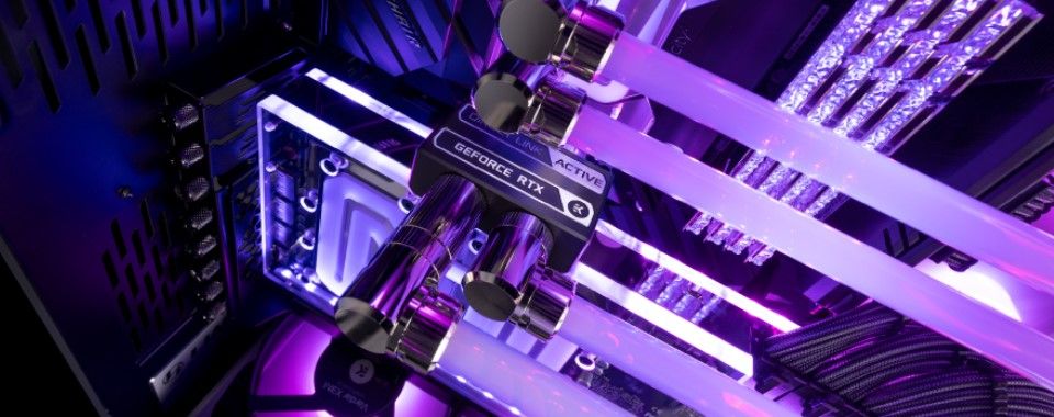 EK-Loop Vertical GPU Holder EVO - Gen4 Riser Feature 1