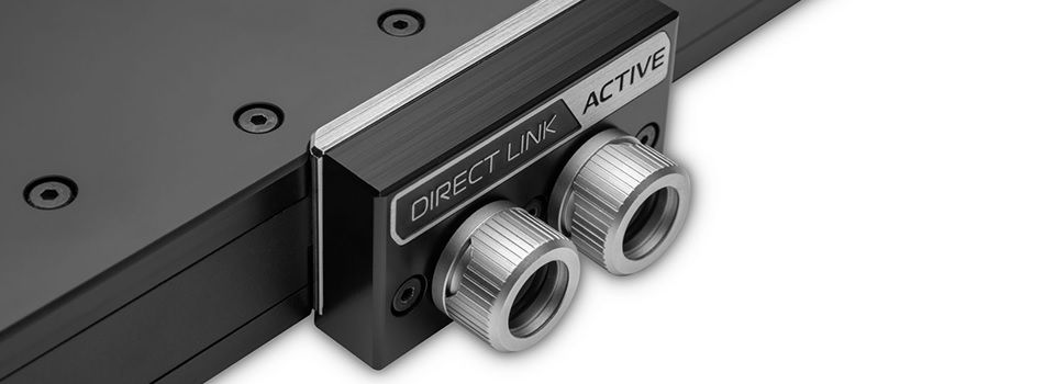 EK Quantum Scalar² Acetal DirectLink Side Port Terminal - Black Feature 2