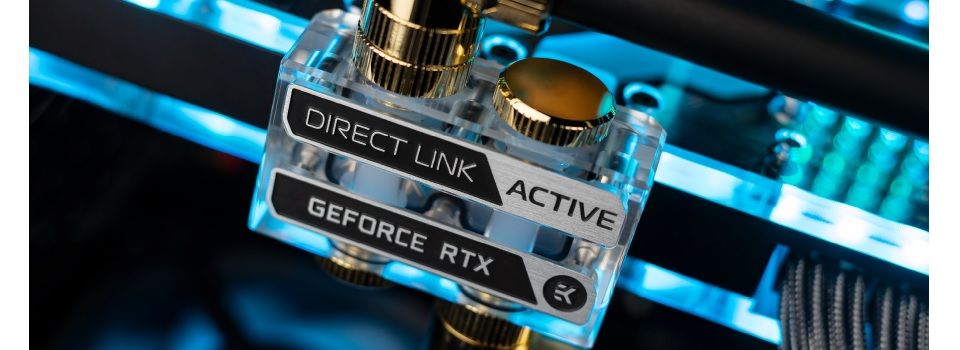 EK Quantum Scalar² Strix/TUF DirectLink Terminal - Plexi Feature 1