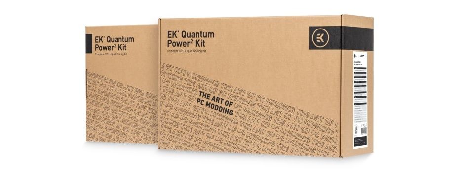 EK Quantum Power² Kit P360 Series Intel 1700 - Nickel Plexi Feature 1