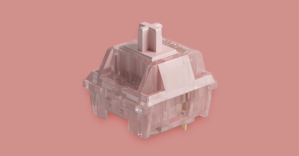 Akko Haze Pink Silent Switches - 45 Pieces Feature 1