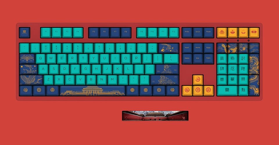 Akko World Tour Beijing R1 3108v2 CS Sakura Switch OEM Profile PBT Dye-Sub Mechanical Keyboard Feature 1