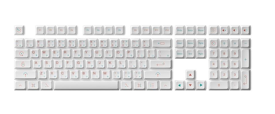 Akko Red Fuji Keycap Set - 161 Keys Feature 2