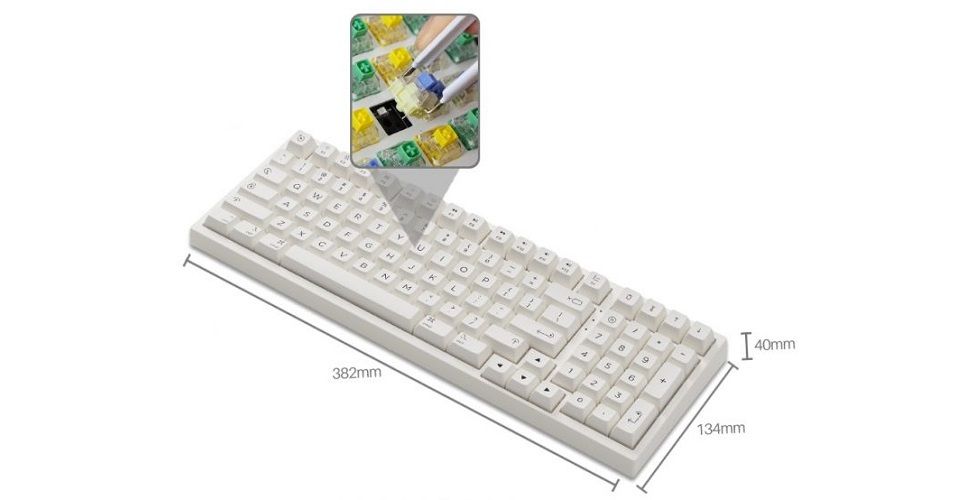 Akko PC98B Plus Air Multi-Mode CS Air Switch Keyboard Feature 3