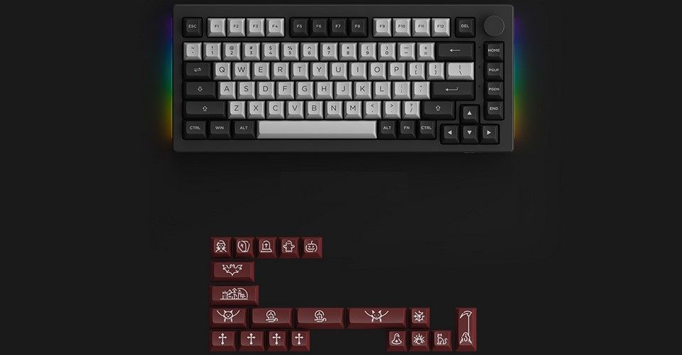 Akko 5075B Plus Dracula Castle Multi-Mode V3 Cream Yellow Keyboard Feature 4