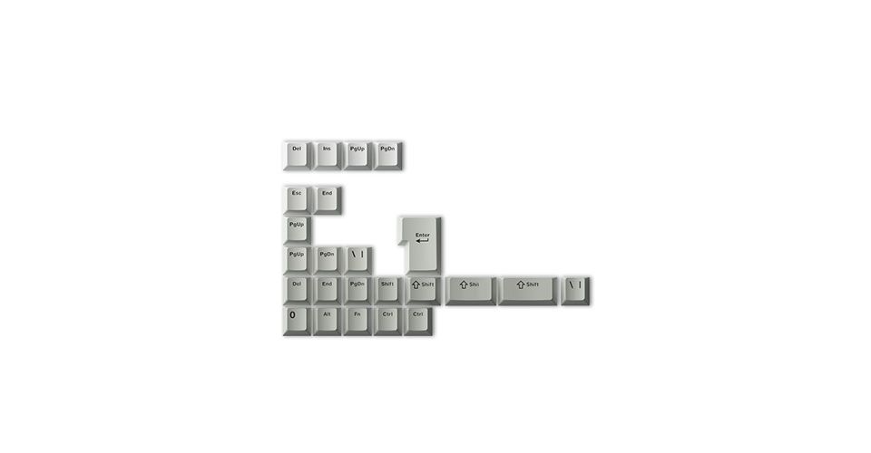 Akko Keycap Set (132-Key) - Cool Grey Feature 3