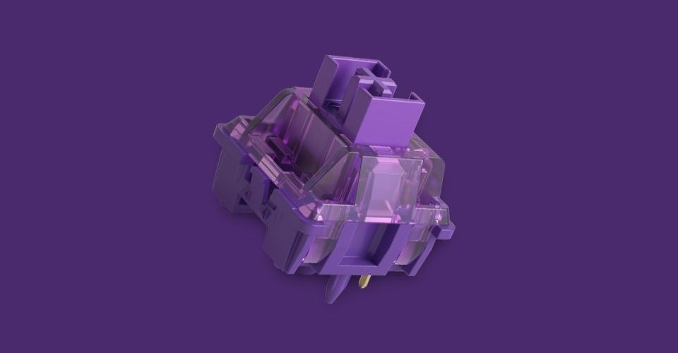 Akko V3 Lavender Purple Pro Switches - 45 Pieces Feature 1