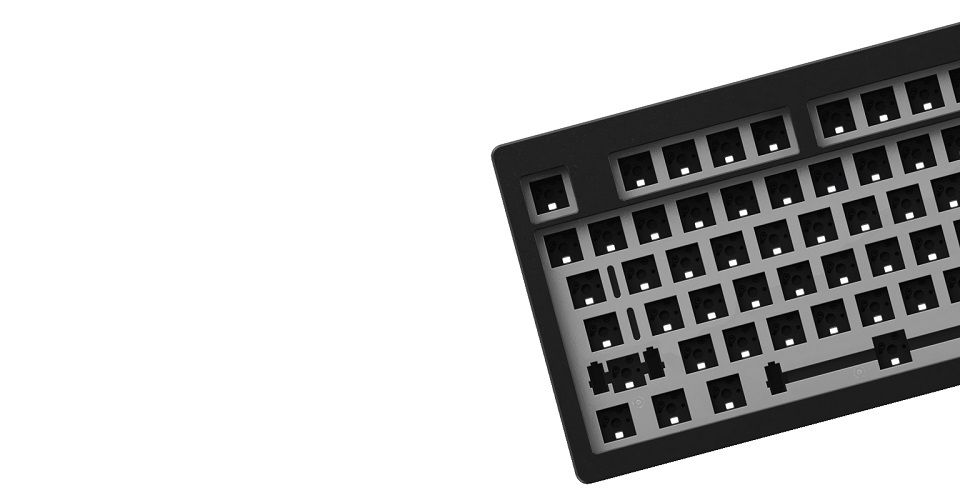MonsGeek M5 QMK Keyboard Barebone - Black Feature 2