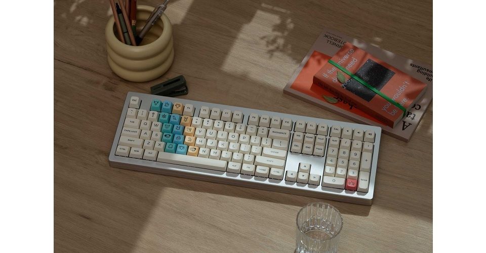 MonsGeek M5 QMK Keyboard Barebone - Silver Feature 7