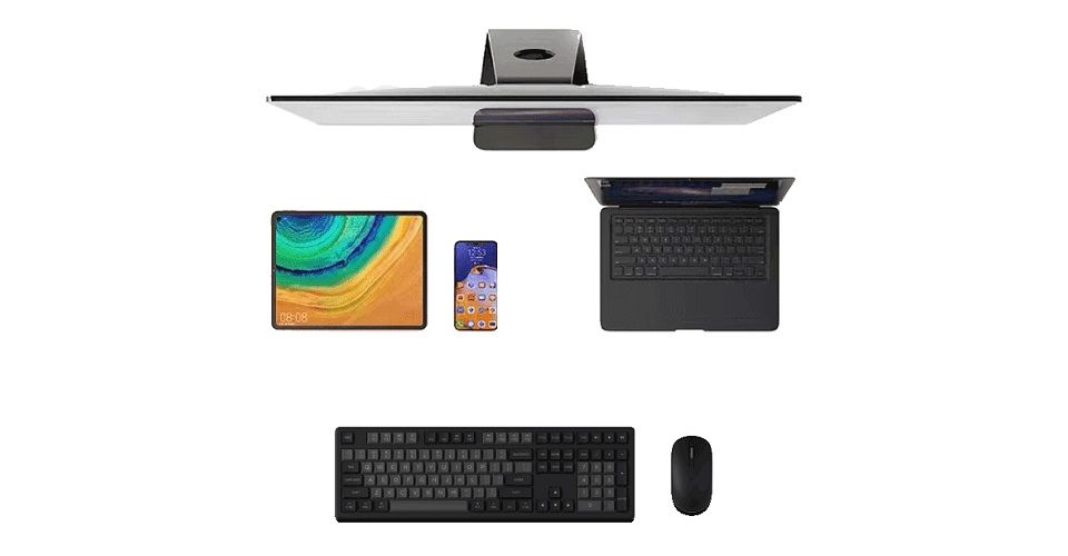 MonsGeek MX108 Wireless Keyboard & Mouse Combo - Black&Silver Feature 3