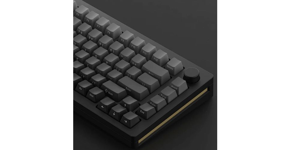 MonsGeek M1 HE-SP Cream Yellow Magnetic Switch OEM Profile PBT Double-Shot RGB Mechanical Keyboard - Black Feature 4