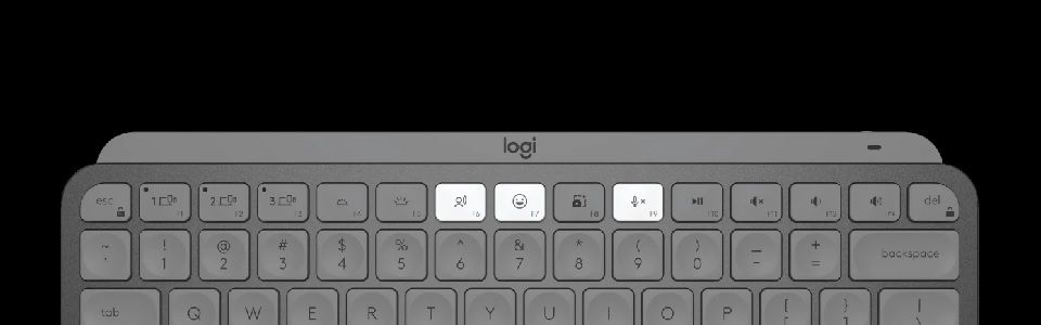 Logitech MX Keys Mini Minimalist Wireless Illuminated Keyboard - Graphite Feature 3