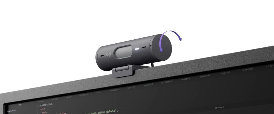 Computer Accessories - Logitech Brio 500 Webcam Graphite - Your Home for  Office Supplies & Stationery in Australia