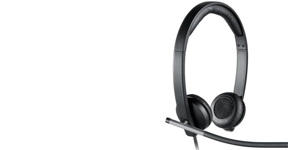Logitech H650e Business Headset with Noise Cancelling Mic Feature 1