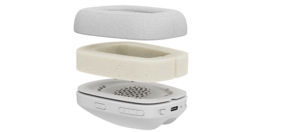 Logitech Zone Vibe 100 Wireless Headset - Off White Feature 4