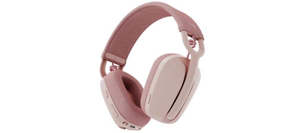Logitech Zone Vibe 100 Wireless Headset - Off White Feature 5