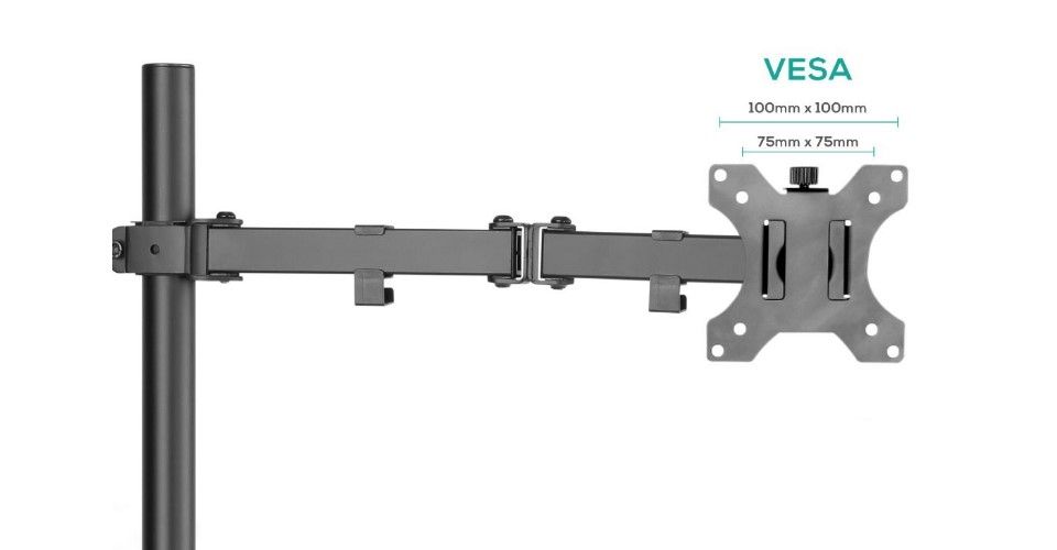 DC01K ACTIVIVA DUAL MONITOR ARM DOUBLE JOINT MBEAT ACA-BMA-DC01K