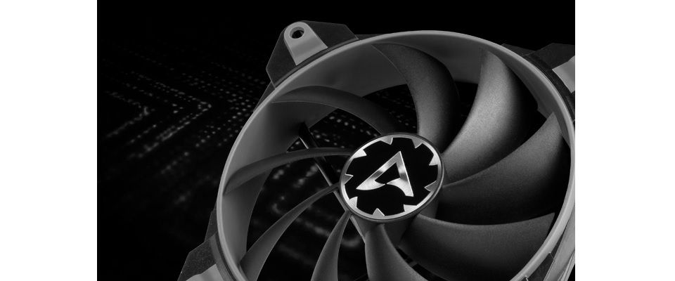 Arctic BioniX F140 PWM PST Gaming Fan - Grey/Black Feature 3