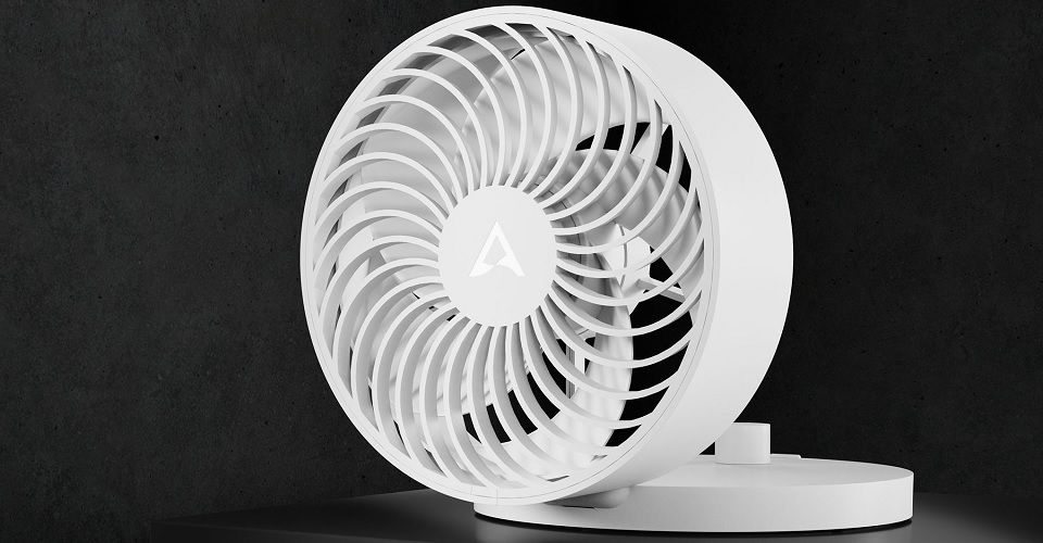 Arctic Summair Plus Foldable Table Fan - White Feature 2