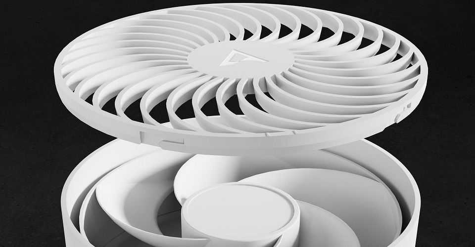 Arctic Summair Plus Foldable Table Fan - White Feature 6