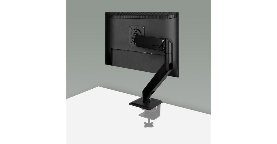 Arctic X1-3D Desk Mount Gas Spring Monitor Arm - Matt Black Feature 6