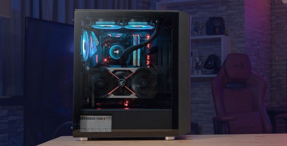 Aerocool Interstellar Mid Tower Case - Black Feature 6