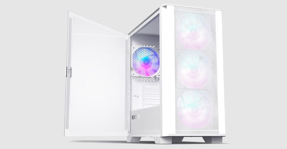 Montech AIR 100 ARGB Case - White Feature 4