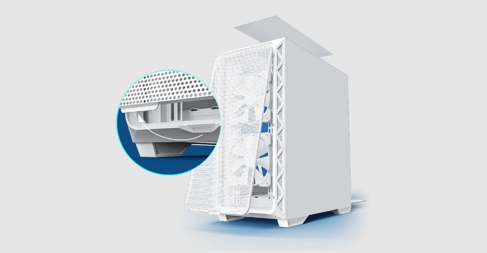 Montech Air 903 BASE Case - White Feature 2