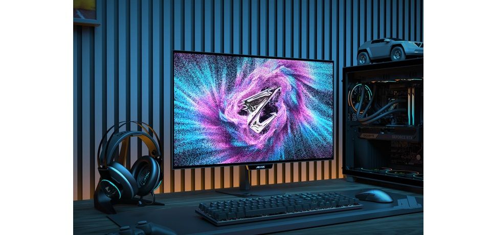 Gigabyte AORUS ELITE FO27Q24G QHD 240Hz G-Sync HDR OLED 26.5in Gaming Monitor Feature 5