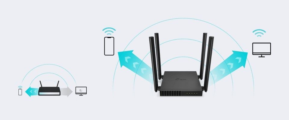 TP-Link AC1200 Dual-Band Wi-Fi Router Feature 3