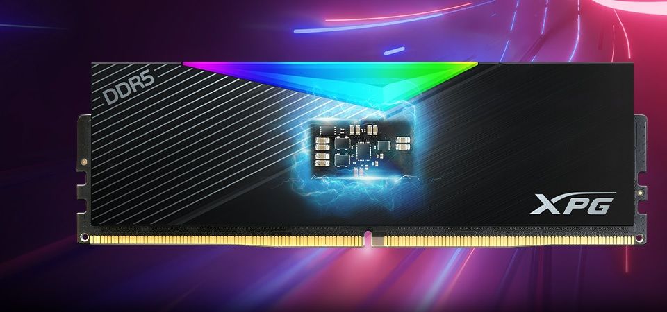 ADATA XPG Lancer RGB 16GB 6000MT/s CL30 DDR5 DRAM Module - White Feature 3