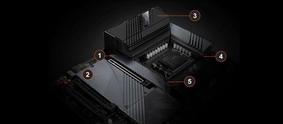 Gigabyte B660 Aorus Master D5 Motherboard Feature 4