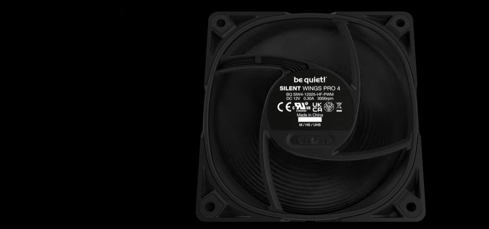 be quiet! SILENT WINGS PRO 4 140mm PWM Fan Feature 2