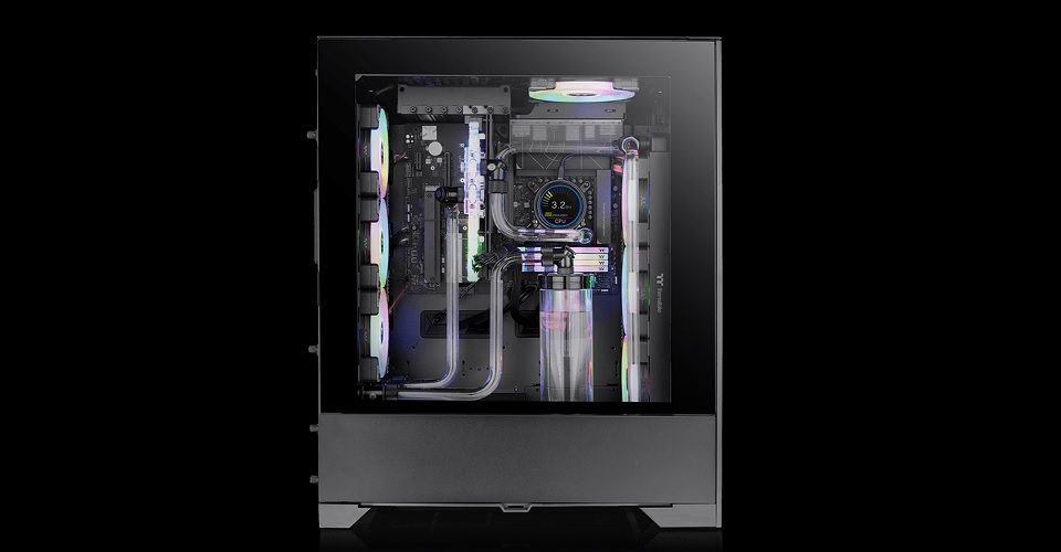 Thermaltake CTE T500 Air Tempered Glass Full Tower Case - Black Feature 3