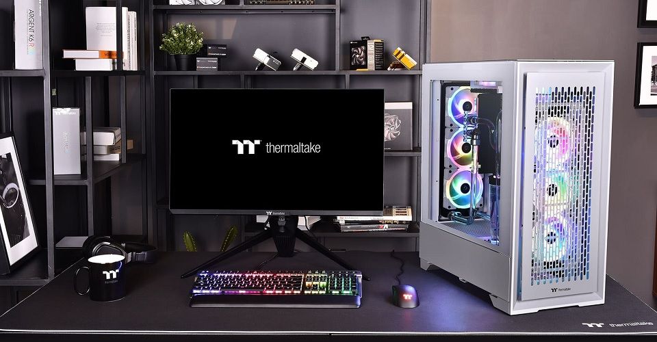 Thermaltake CTE T500 Air Tempered Glass Full Tower Case - Snow White Feature 2