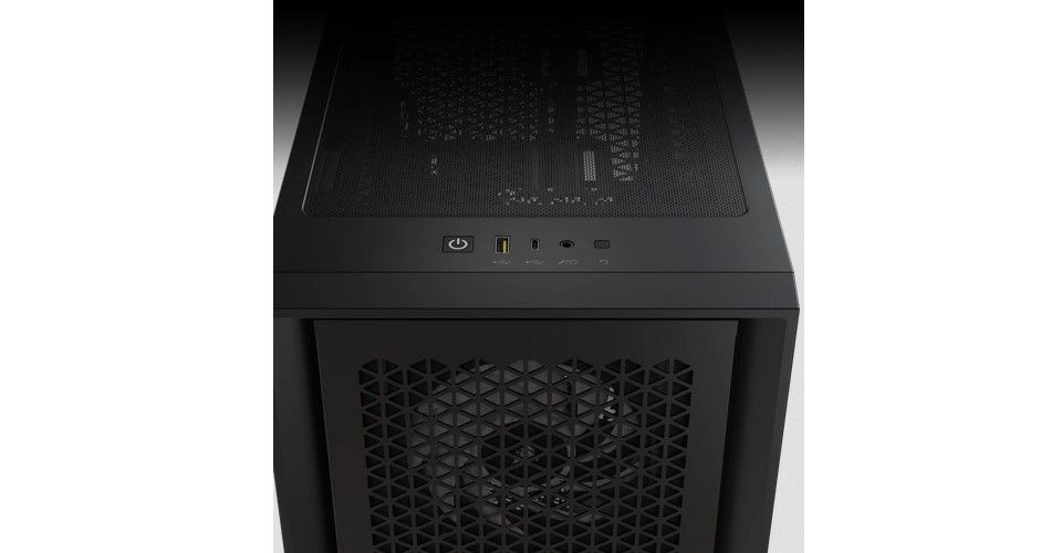 Corsair iCUE 4000D RGB Airflow Mid-Tower Case - True White Feature 4