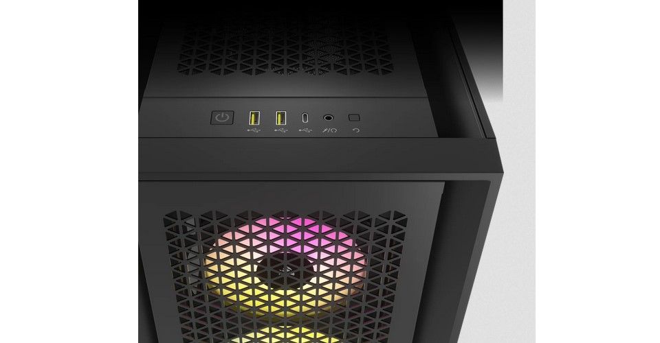 Corsair iCUE 5000D RGB Airflow Mid-Tower Case - Black Feature 5
