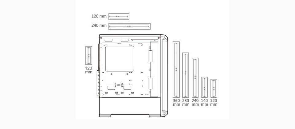 Cougar Archon 2 Mesh RGB Case - White Feature 5