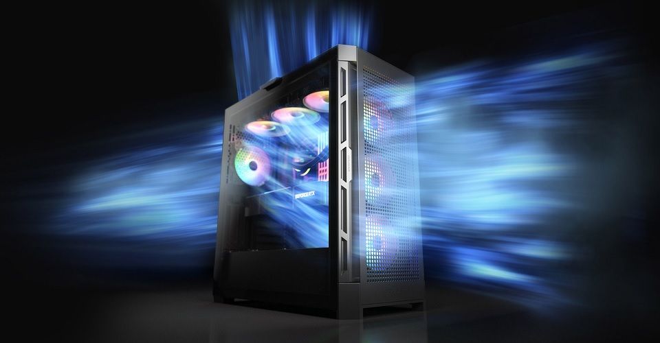 Cougar Duoface Pro RGB TG E-ATX Mid Tower Gaming Case - Black Feature 5