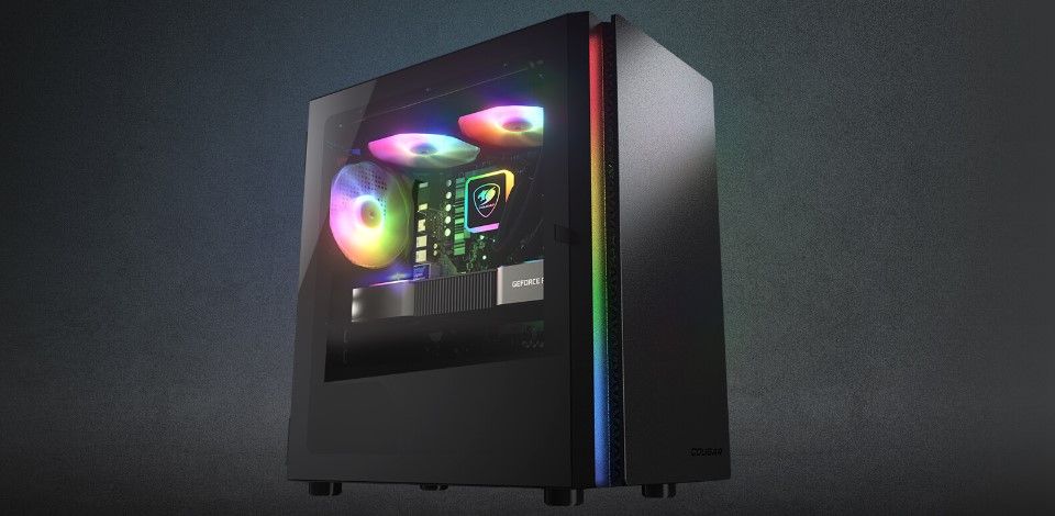 Cougar Purity RGB Black Mini Tower Case Feature 3