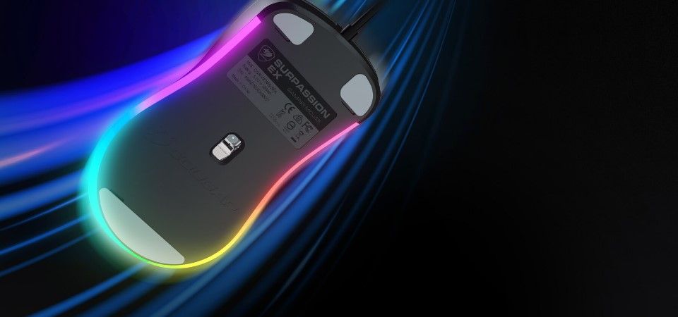 Cougar Surpassion EX Ergonomic RGB Gaming Mouse Feature 4