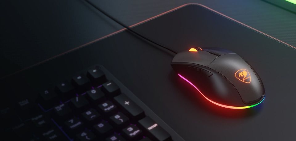 Cougar Minos EX Symmetrical RGB Gaming Mouse Feature 2