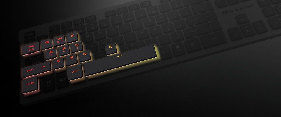 Cougar Vantar S RGB Scissor-Switch Keyboard Feature 5