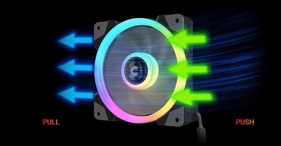 Thermaltake SWAFAN EX12 RGB Magnetic Quick Connect PWM Cooling 3-Fan Pack (Up to 2000RPM) - Black Feature 4